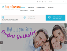 Tablet Screenshot of ozeldisdunyasi.com